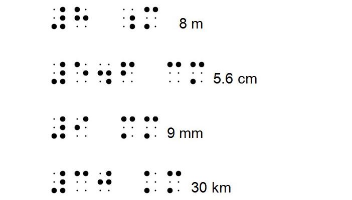 braille for: number 5, space, c, m, dot 5-6, lower I, number 3; and number 5, dots 56, c, m, lower I, number, 3