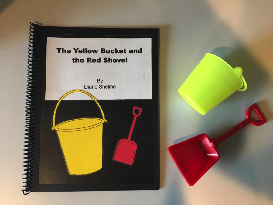 Cover of "The Yellow Bucket and the Red Shovel" By Diane Sheline