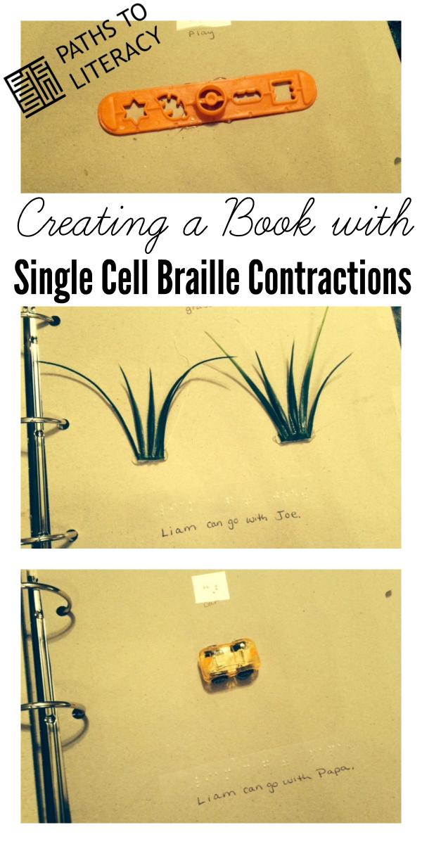 braille cell contractions collage