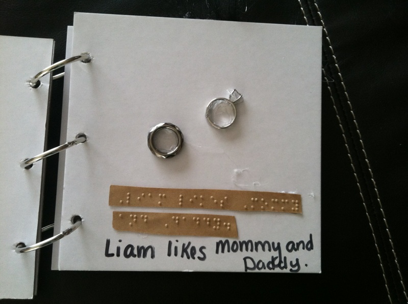 Liam likes Mommy and Daddy