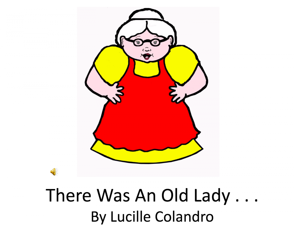 There Was An Old Lady talking book