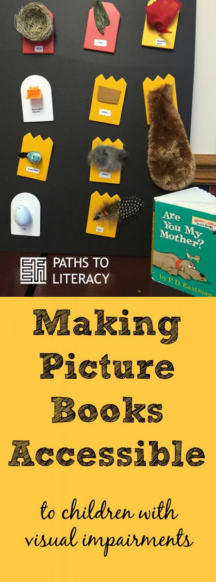 Collage of accessible picture books