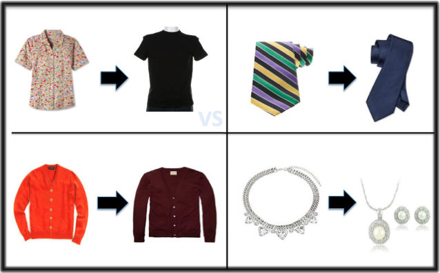 alternatives for clothing / jewelry for teachers of students with CVI
