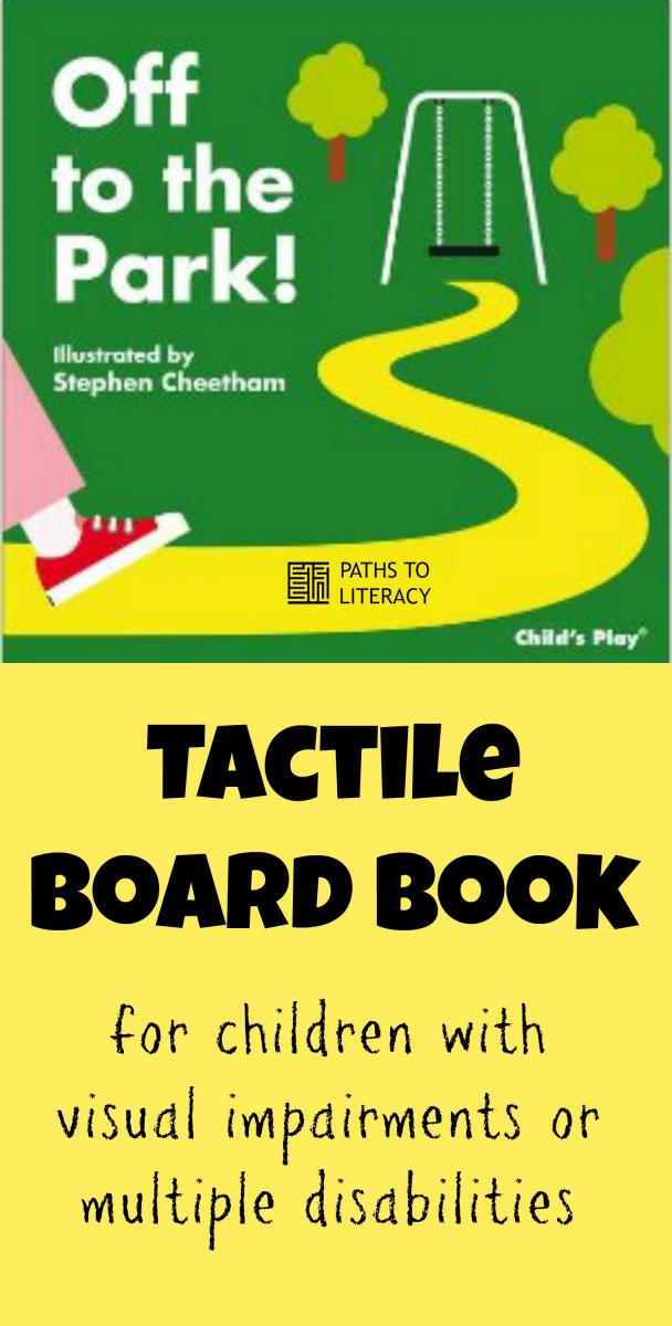 Collage of tactile board book