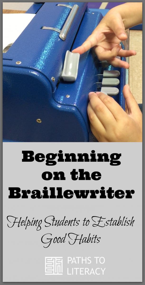 Braillewriter collage