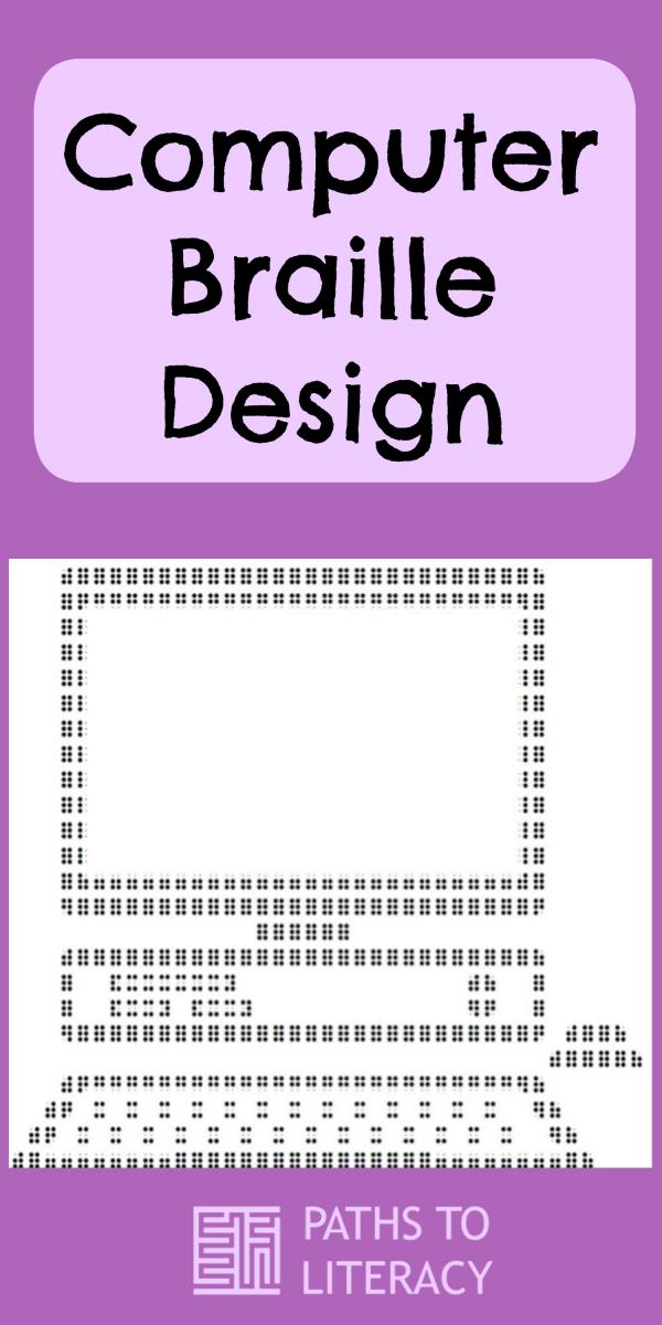 Collage of computer braille design