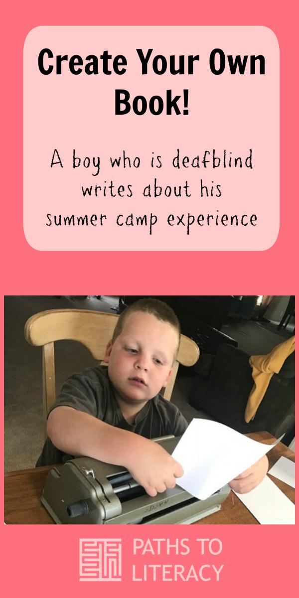 Collage of Deaf Camp experience book