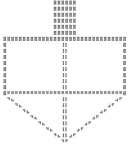 dreidel braille design