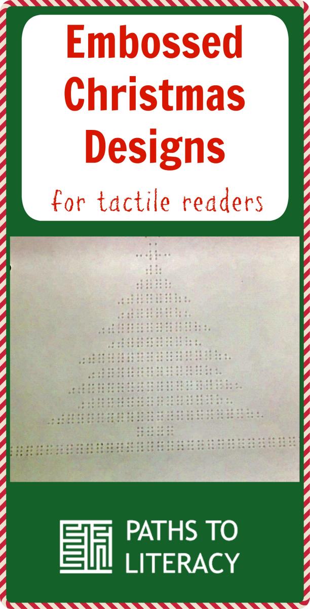 Collage of embossed Christmas designs
