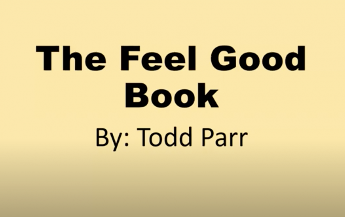 Title page of "The Feel Good Book"