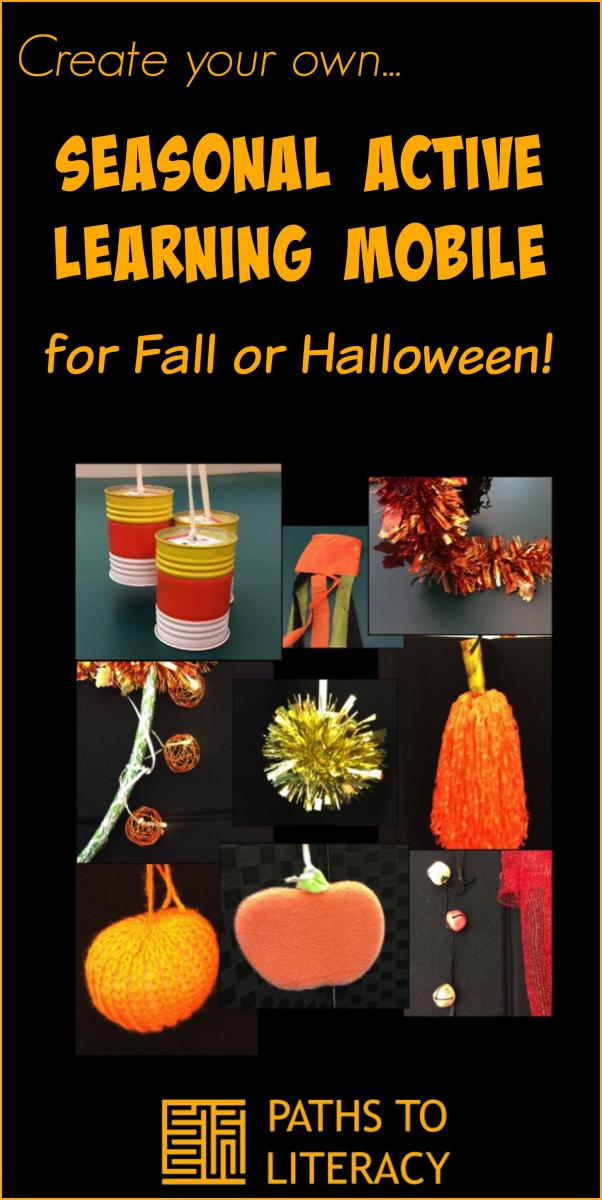 Collage of Fall or Halloween Active Learning Mobile