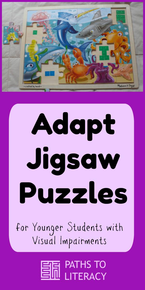 Collage of adapting jigsaw puzzles