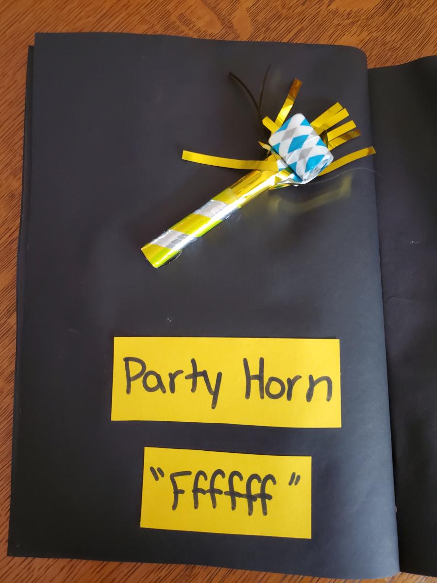 Party Horn:  "Ffffff"