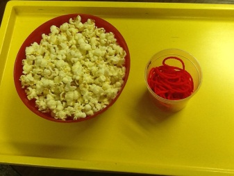 Popcorn and string