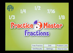 Practice2Master Fractions screenshot