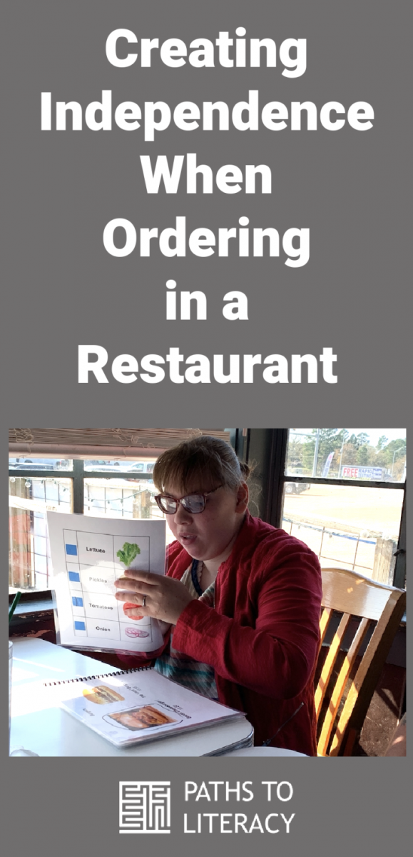 Collage of creating independence in restaurants