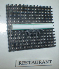 Standardized restaurant symbol