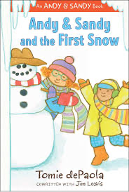 Cover of "Andy and Sandy and the First Snow" by Tomie dePaola