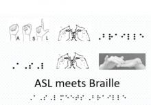 ASL meets braille