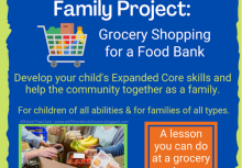 Expanded Core Family Project title grocery shopping for a food bank