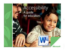 Cover of Accessibility: A Guide for Educators