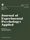 Cover of Journal of Experimental Psychology
