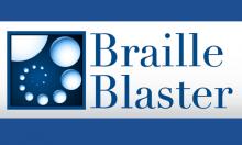 Braille Blaster logo