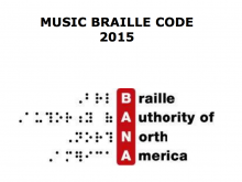 Music braille code