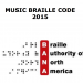 Music braille code