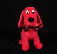 Clifford the Big Red Dog against black background
