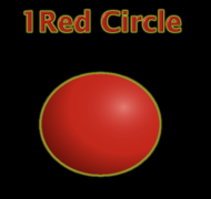 1 Red Circle