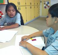 Shared reading of braille texts