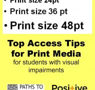 Top access tips for print media