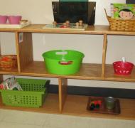 Classroom shelf