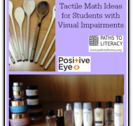 tactile math ideas collage
