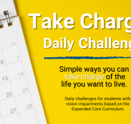 Take Charge Daily Challenge banner
