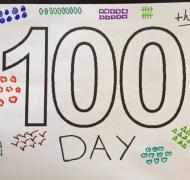 100th day along with a collection of 100 things