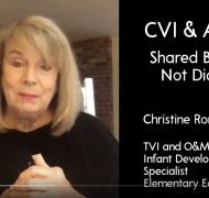 Christine Roman: CVI and Autism slide