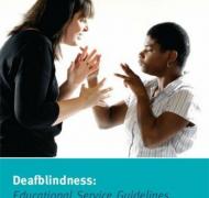 Cover of Deafblindness: Educational Service Guidelines