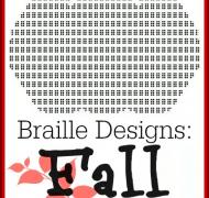 fall braille designs