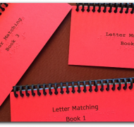 letter matching books