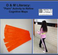 Collage of O & M literact activity 