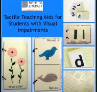 Tactile teaching aids for children with visual impairments