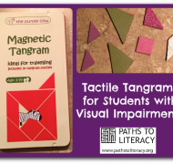 tactile tangrams collage