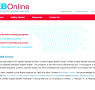 UEB Online screenshot