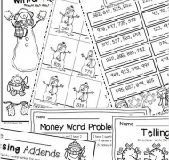 Worksheets with visual clutter