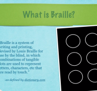 What is braille?