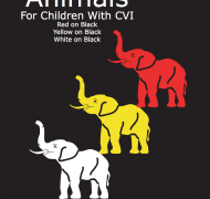 Title page of "Animals for Children with CVI"