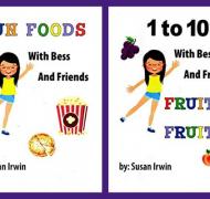 Covers of Fun Foods and Fruity Foods