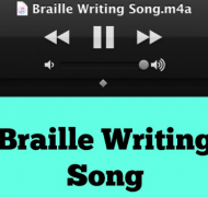 Braille writing song